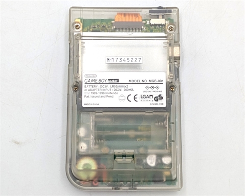 Game Boy Pocket - Console - Clear - SNR MH17345227 (B Grade) (Used) 